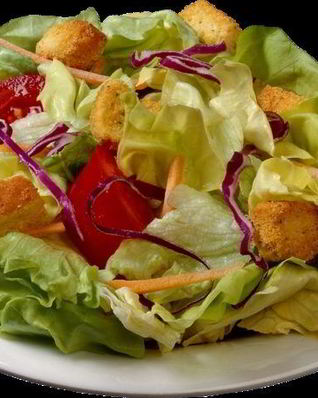 Салат Цезарь с перцем