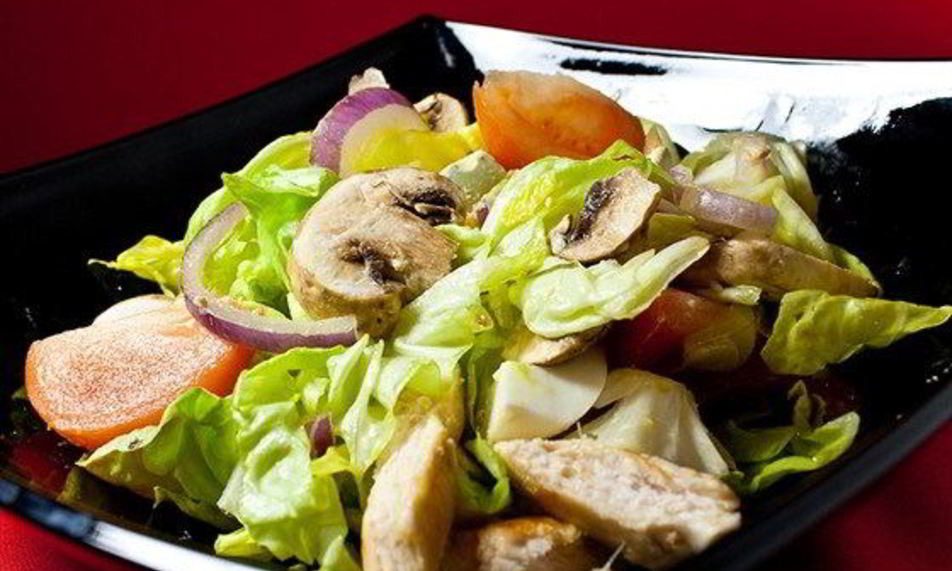 Рецепт салата цезарь с портобелло