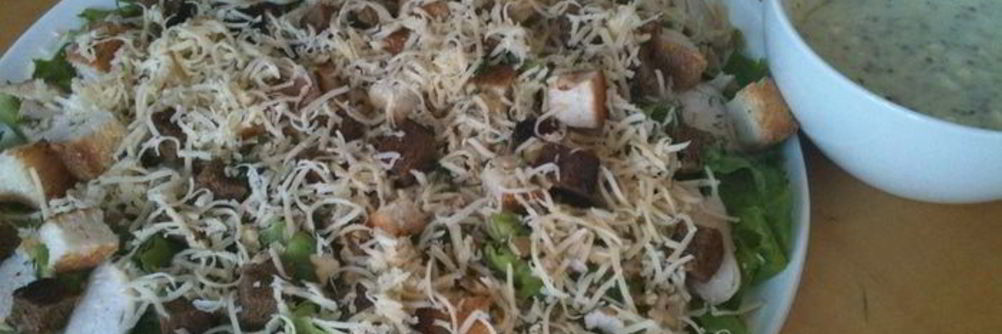 Салатик Цезарь