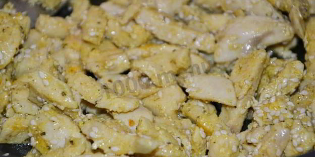 цезарь ролл с курицей без майонеза