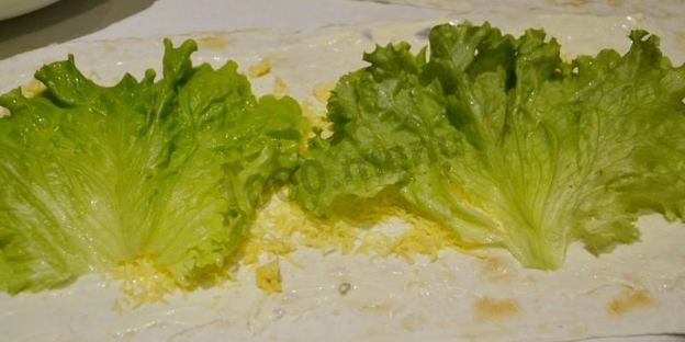 цезарь ролл с курицей без майонеза