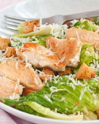 Цезарь с курицей