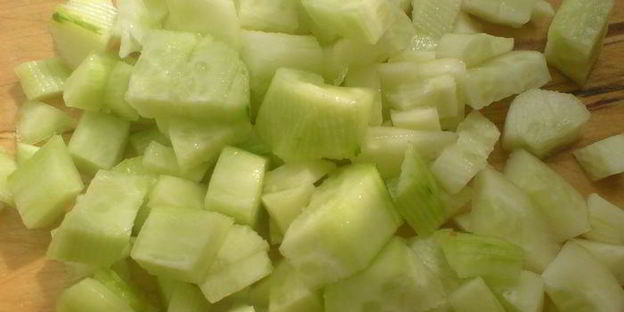 салат зеленое лето