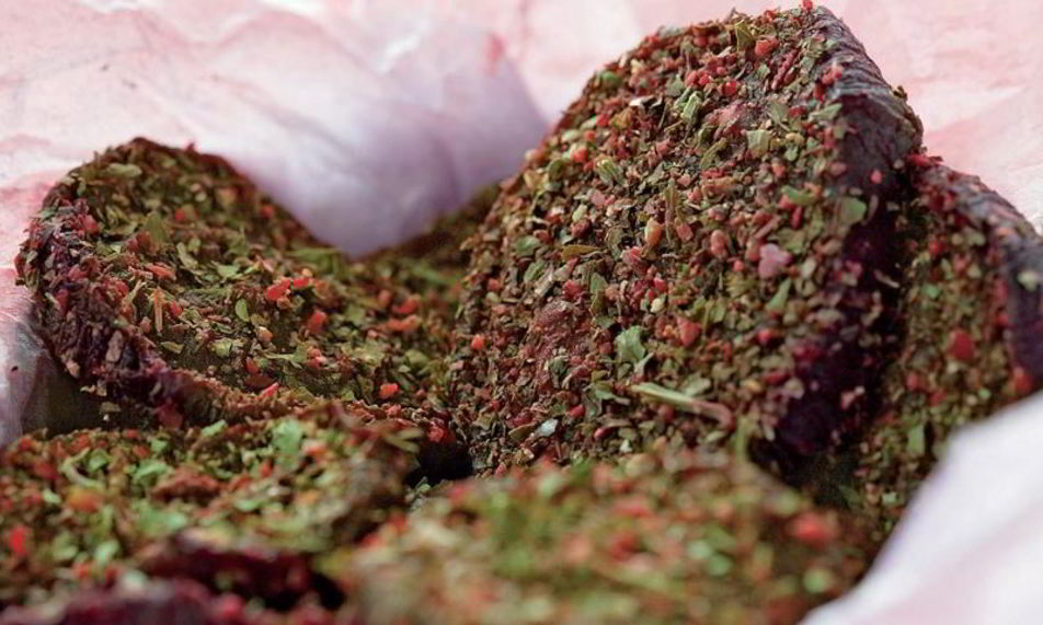 Рецепт свеклы вяленой со специями