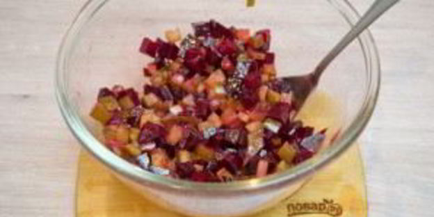 необычный винегрет