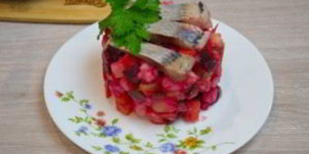 необычный винегрет