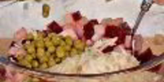 салат винегрет с квашеной капустой