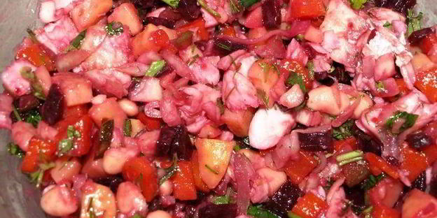 старорусский винегрет с судаком