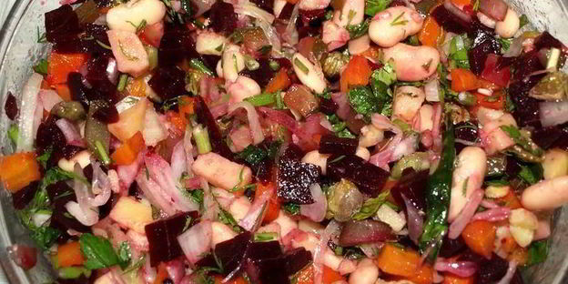 старорусский винегрет с судаком