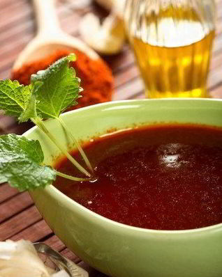 Винегрет из печеных томатов