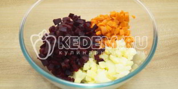 винегрет классический с фасолью