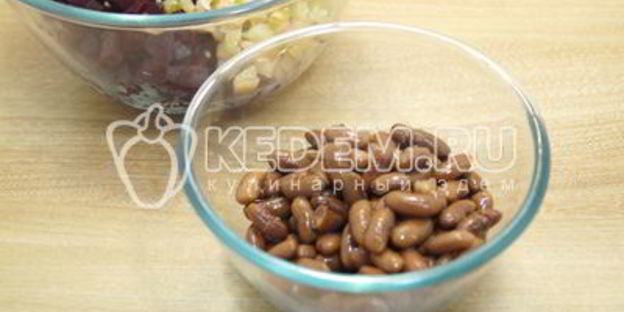 винегрет классический с фасолью