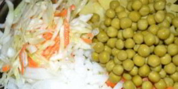 винегрет классический с горошком