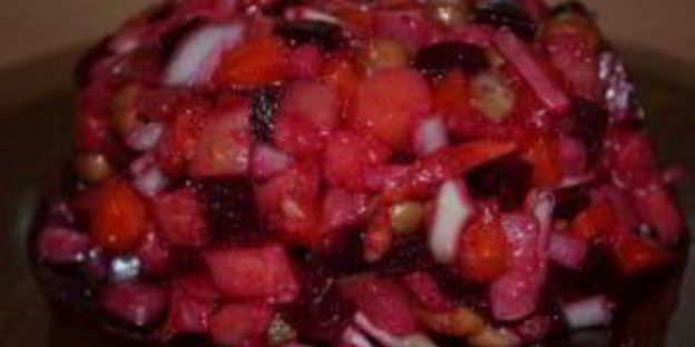 винегрет классический с горошком