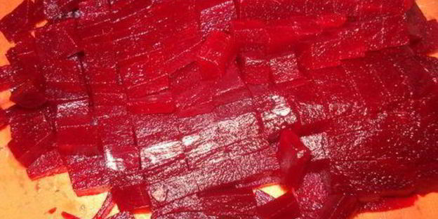 винегрет с черной фасолью