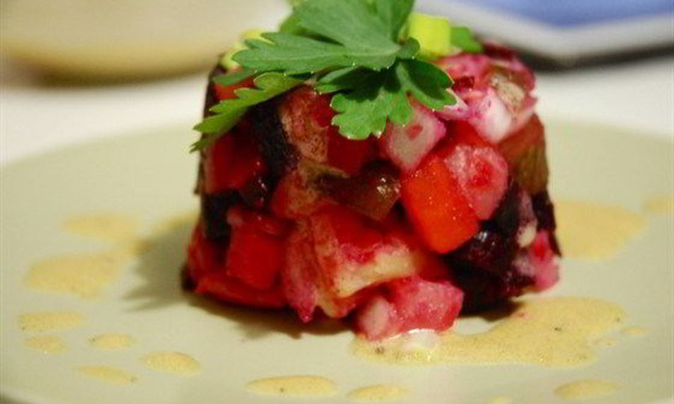 Рецепт винегрета с дижонской горчицей