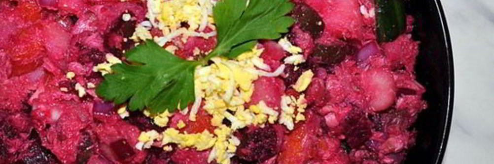 Винегрет с горбушей