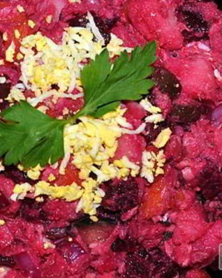 Винегрет с горбушей