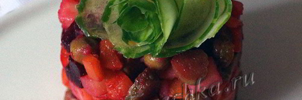 Винегрет с горошком