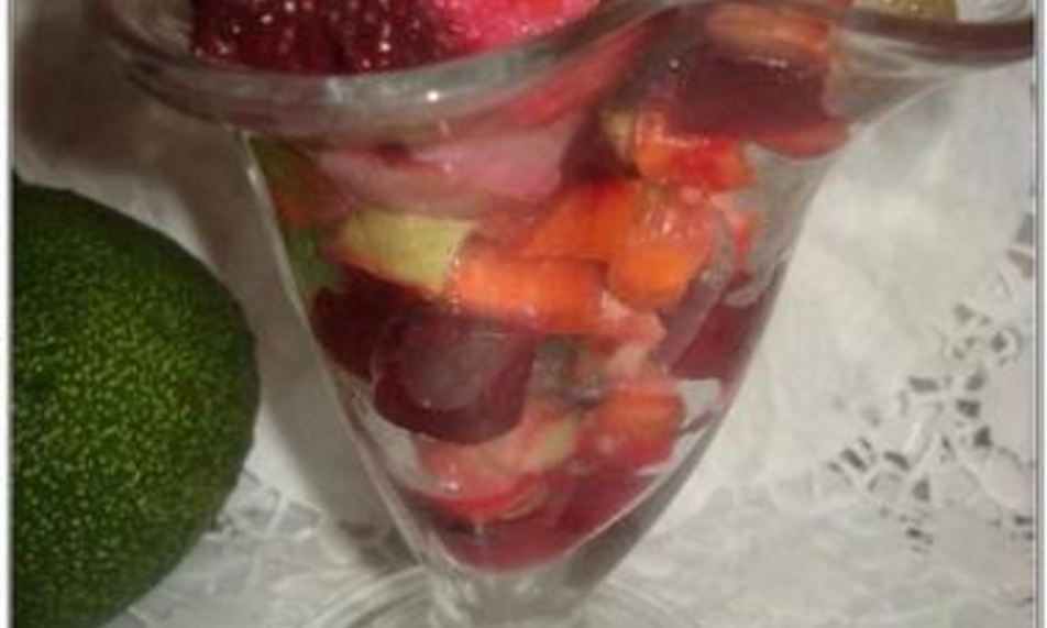 Рецепт винегрета с кальмарами