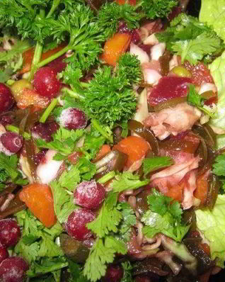 Винегрет с рыбой