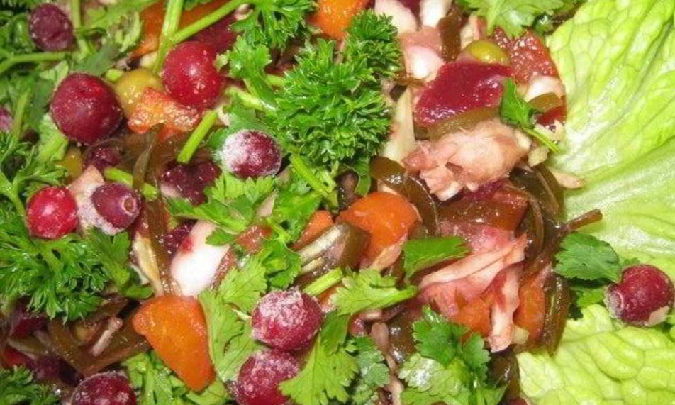 Рецепт винегрета с рыбой