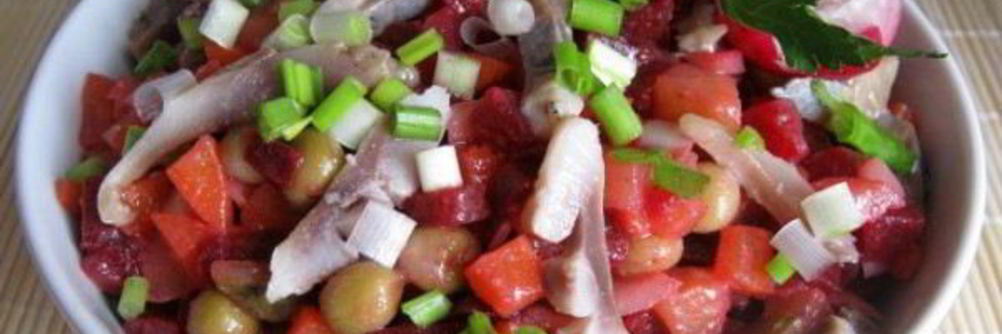 Винегрет с селедкой