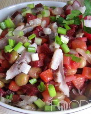 Винегрет с селедкой