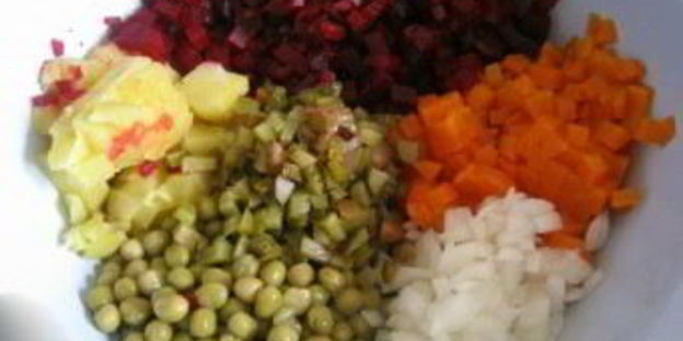 винегрет с селедкой