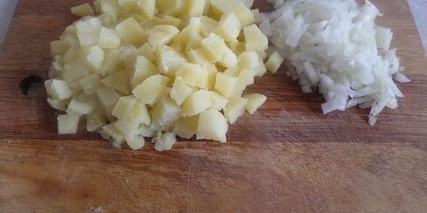 винегрет с тунцом