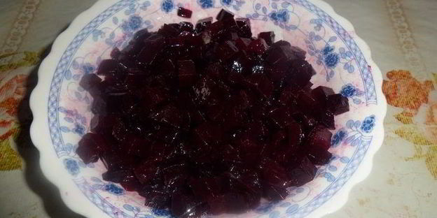 винегрет с тунцом