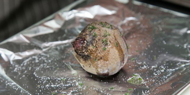 винегрет с тыквой и килькой