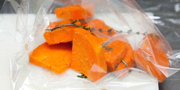 винегрет с тыквой и килькой