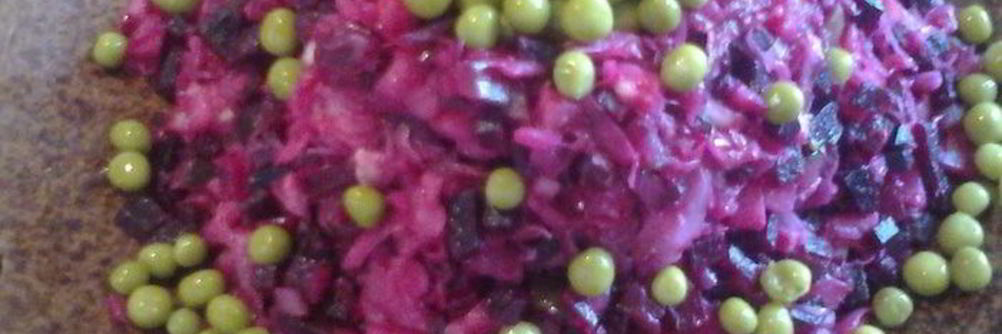 Винегрет со шпротами