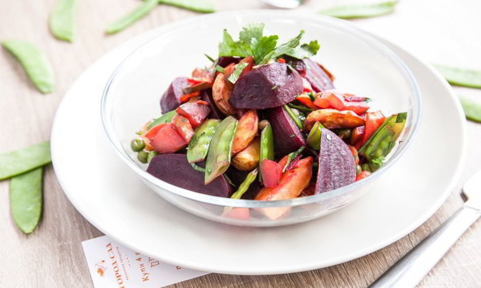 Рецепт винегрета в духовке