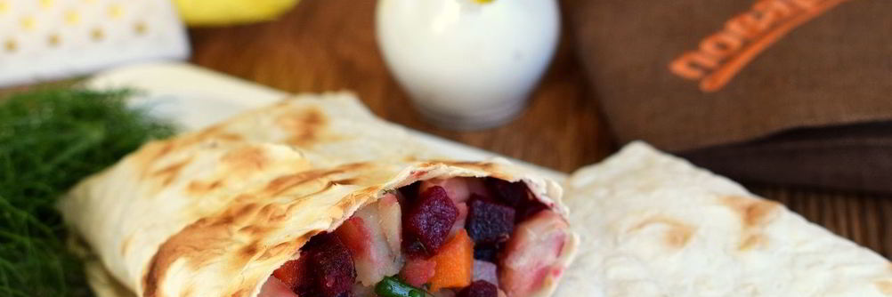 Винегрет в лаваше