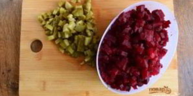 винегрет в лаваше