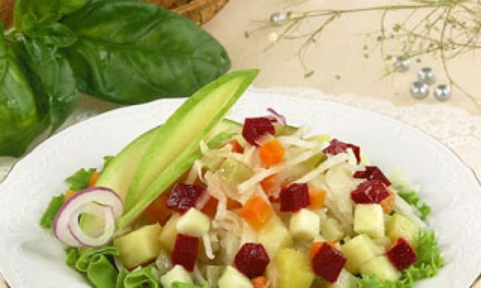 Рецепт винегрета зимнего