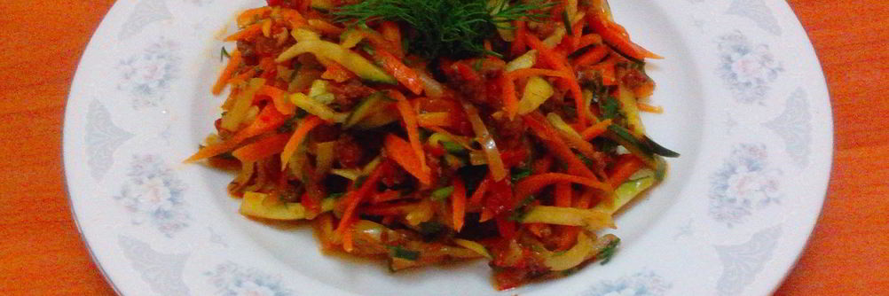 Восточный салат