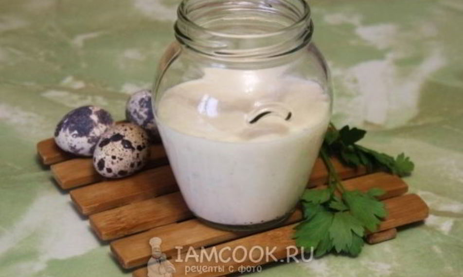 Рецепт домашнего майонеза из перепелиных яиц