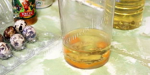 домашний майонез из перепелиных яиц