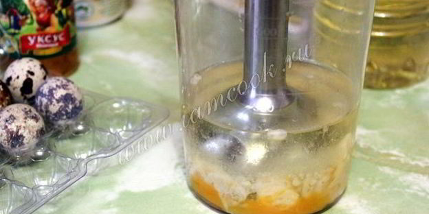 домашний майонез из перепелиных яиц