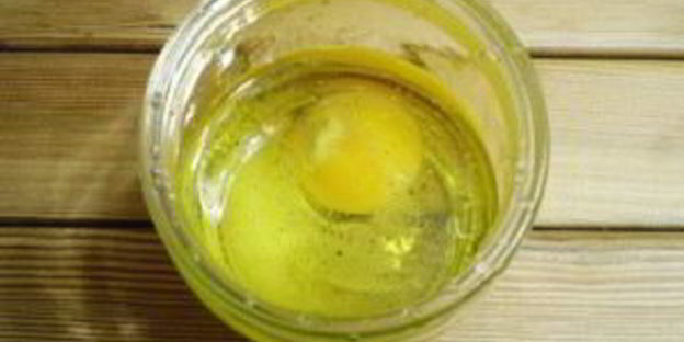 домашний майонез на курином яйце с чесноком и зеленью