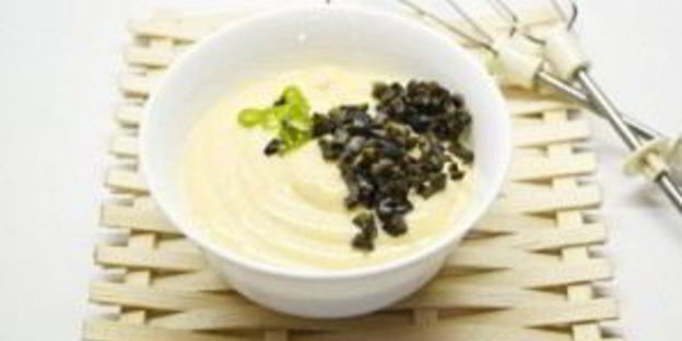 домашний майонез с перепелиными яйцами