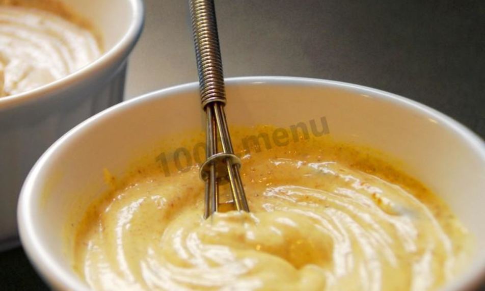 Рецепт домашнего майонеза с вареным яичным желтком и горчицей