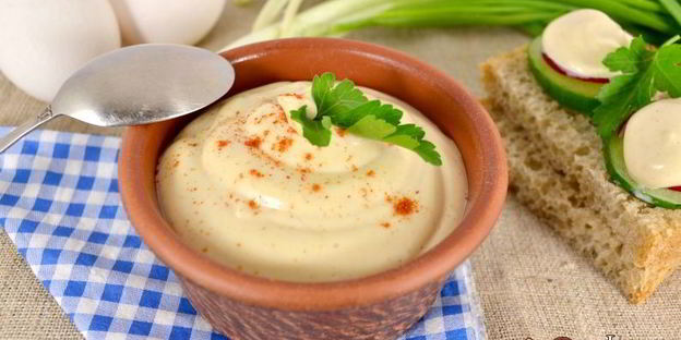 домашний острый майонез