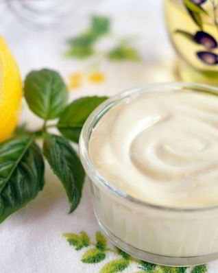 Домашний постный майонез