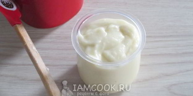 майонез постный яблочный