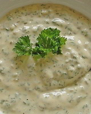 Майонез ремулад с анчоусами и эстрагоном