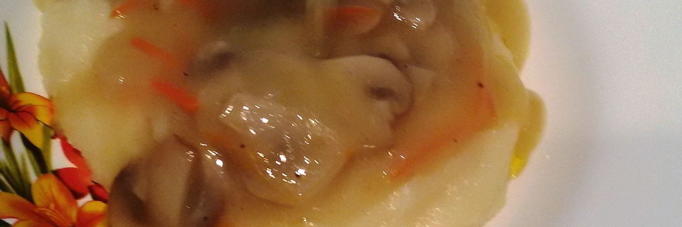 Грибной соус с зеленью